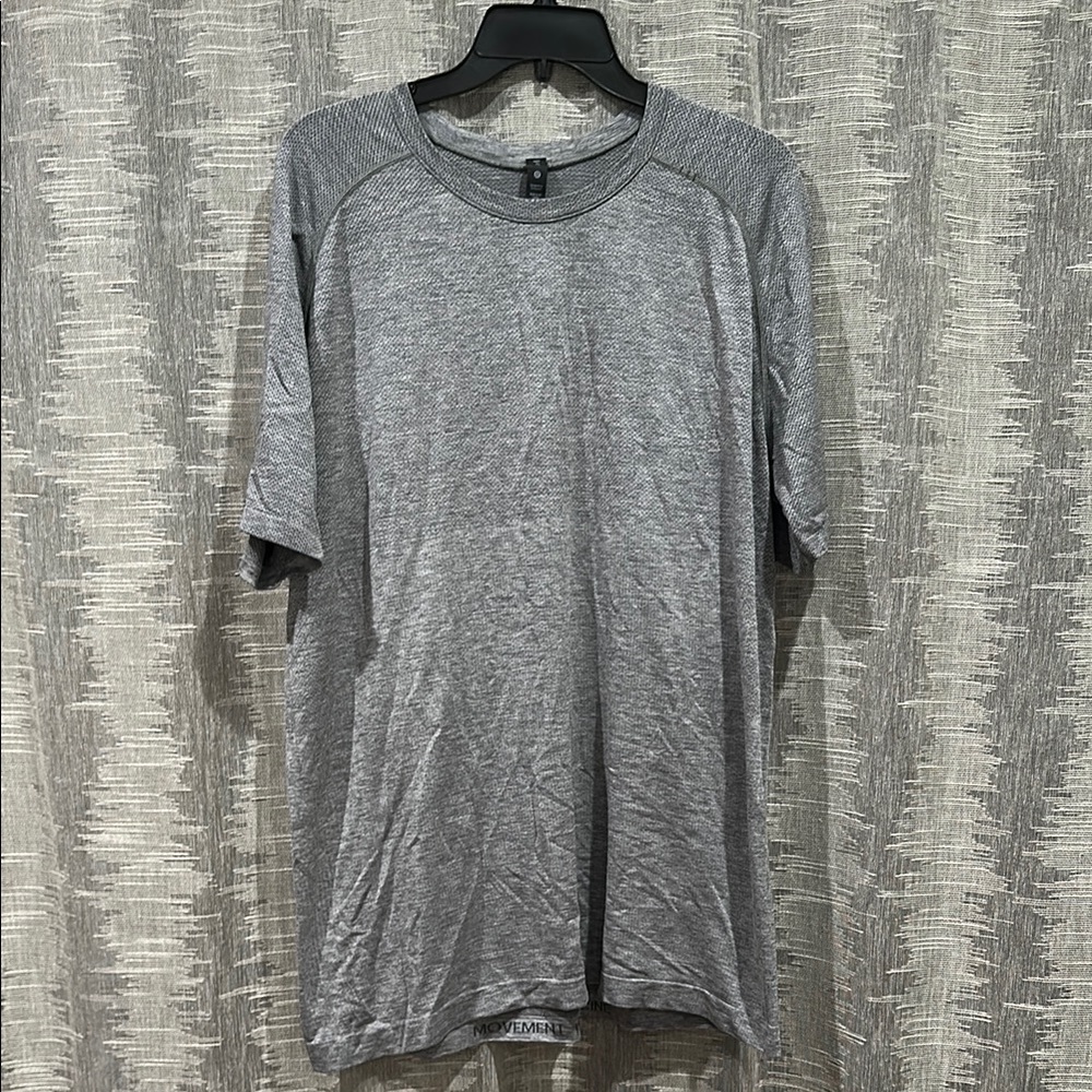Lululemon Metal Vent Tech 2.0 Light Gray Men's Shirt